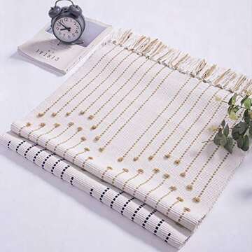 Boho Small Rug for Bedroom - Moroccan Accent Rugs 2'x3'