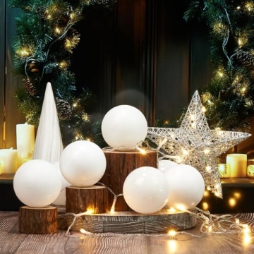 Emopeak 20 LED Christmas Tree Topper for Festive Elegance