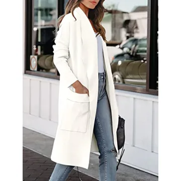 ANRABESS Women's Cozy Long Cardigan for Fall Fashion