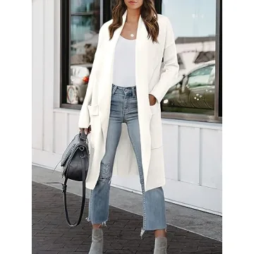 ANRABESS Women's Cozy Long Cardigan for Fall Fashion