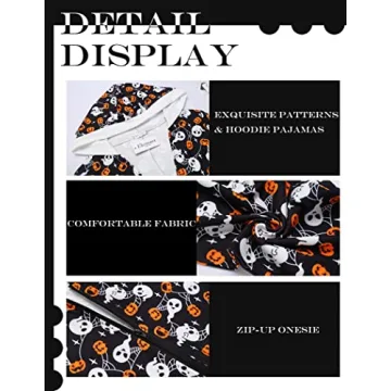 Ekouaer Christmas Onesie Women Sexy Pajamas Jumpsuit