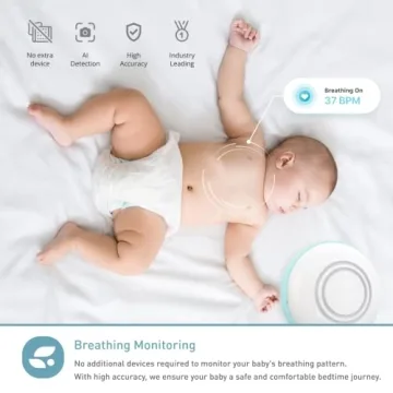 Lollipop Baby Monitor: Smart Wi-Fi Camera with True Crying Detection