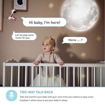 Lollipop Baby Monitor: Smart Wi-Fi Camera with True Crying Detection