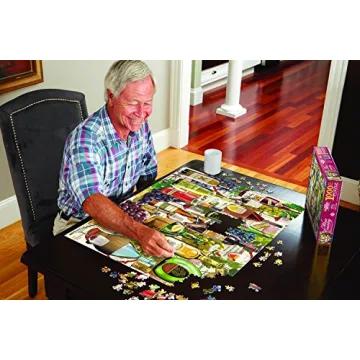 White Mountain USA 1000 Piece Puzzle for Family Fun