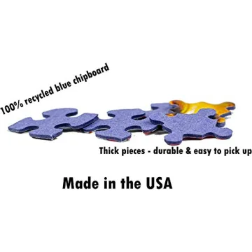 White Mountain USA 1000 Piece Puzzle for Family Fun
