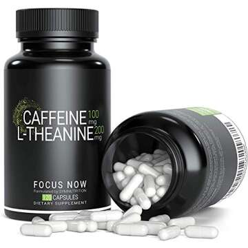 Caffeine & L-Theanine – Energy & Focus in a Capsule