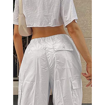 Stylish DUKBUBI Parachute Pants for Women - Versatile & Chic