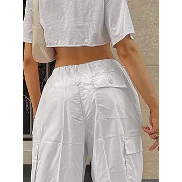 Stylish DUKBUBI Parachute Pants for Women - Versatile & Chic