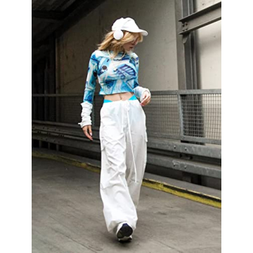 Stylish DUKBUBI Parachute Pants for Women - Versatile & Chic