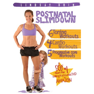 Postnatal SlimDown Workout DVD - Effective Fitness for New Moms by Lindsay Brin