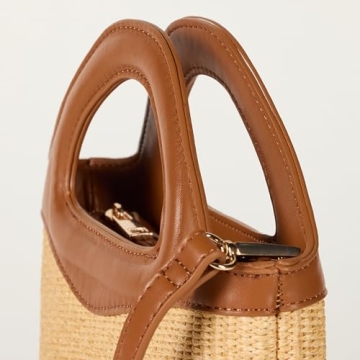 The Drop Women's Xiomara Mini Tote Natural Raffia