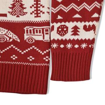 Funny Christmas Vacation Ugly Christmas Sweater for Family Fun