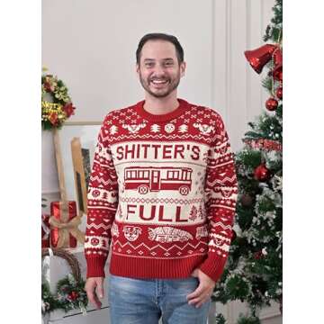 Fun Christmas Vacation Ugly Sweater for Holidays