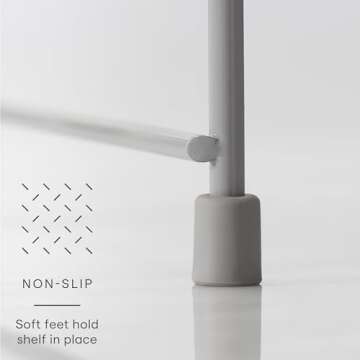 YouCopia Adjustable-Height UpSpace Shelf for Kitchen Storage