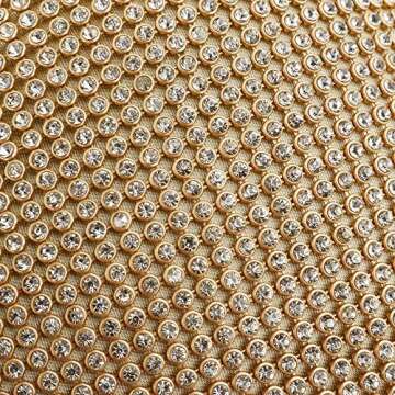 EROUGE Cute Heart Shape Clutch Purses Women Rhinestone Clutch Evening Bag (Rose gold color plated)