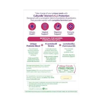 Culturelle Probiotics for Women's Digestive Health 60ct