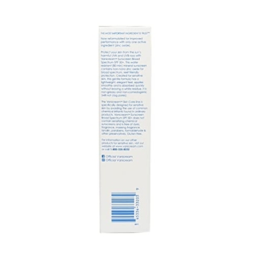 Vanicream Sunscreen SPF 50+ for Sensitive Skin - 3 Ounce