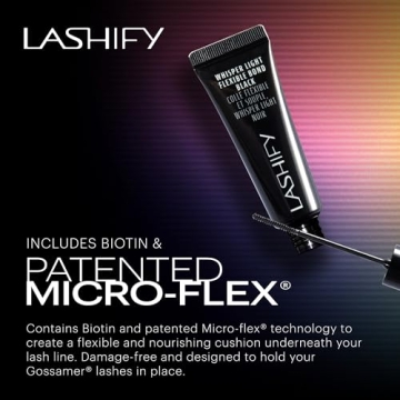 Lashify Whisper Light Bond Eyelash Glue with Micro-Flex Technology