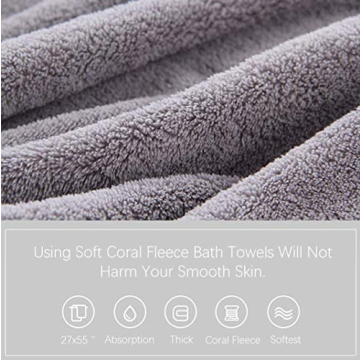 MOONQUEEN Ultra Soft Quick Dry Towel Set - 6 Pcs