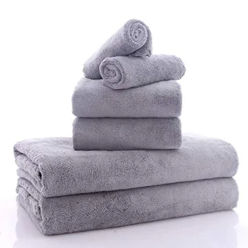 MOONQUEEN Ultra Soft Quick Dry Towel Set - 6 Pcs
