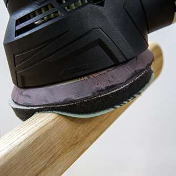 5" Foam Pads for Orbital Sander - Durable & Versatile