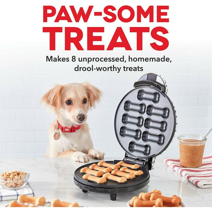 DASH Dog Treat Maker for Homemade Dog Snacks - 8 Bones