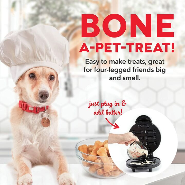 DASH Dog Treat Maker for Homemade Dog Snacks - 8 Bones