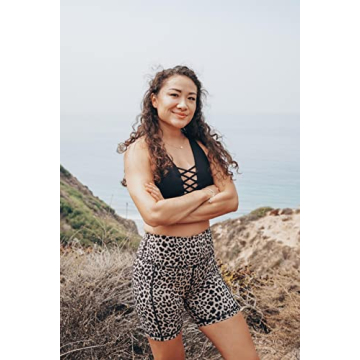 Promover Biker Shorts Women Yoga Shorts with Pockets