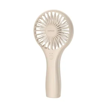 TriPole Mini Portable Fan Powerful Personal Handheld Battery Operated Rechargeable Fan Speed Adjusta...