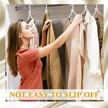 Elegant Pearl Clothes Hangers for Beautiful Closets