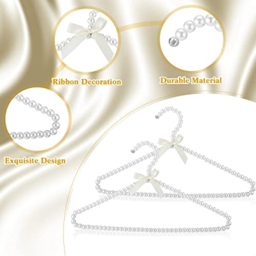 Elegant Pearl Clothes Hangers for Beautiful Closets