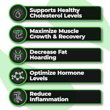 Omegalyze Support Supplements for Optimal Recovery 180 Capsules