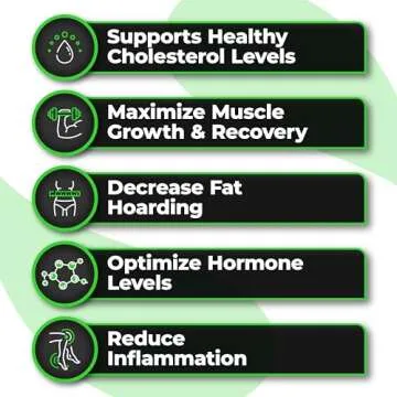 Omegalyze Support Supplements for Optimal Recovery 180 Capsules