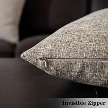 Kevin Textile Linen Throw Pillow Covers for Stylish Decor