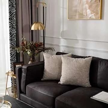 Kevin Textile Linen Throw Pillow Covers for Stylish Decor