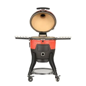Kamado Joe 18" Pellet Grill & Smoker in Red