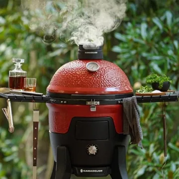 Kamado Joe 18" Pellet Grill & Smoker in Red