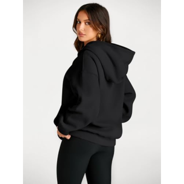 Trendy Queen Oversized Fleece sweatshirt for women
