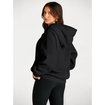 Trendy Queen Oversized Fleece sweatshirt for women