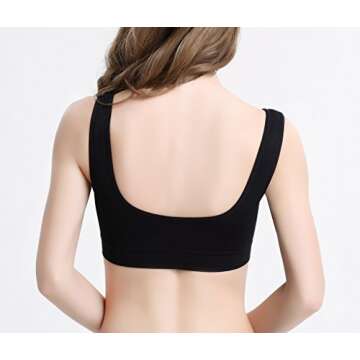 Women's Comfort Workout Sports Bra Pack for Daily Wear