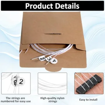 5 Set Premium Nylon Ukulele Strings for All Cultures