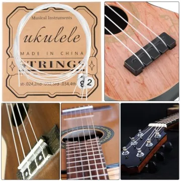 5 Set Premium Nylon Ukulele Strings for All Cultures