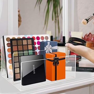 Tasybox Clear Acrylic File Holder and Desk Organizer