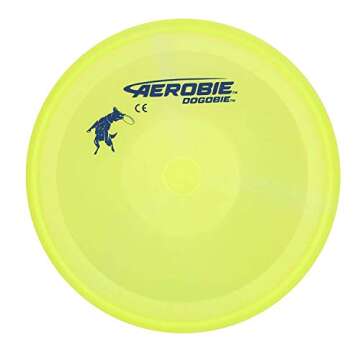 Aerobie Dogobie Disc Outdoor Flying Disc for Dogs - Colors May Vary