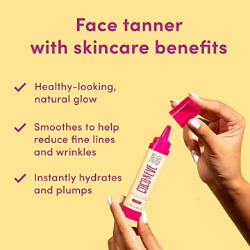 Coco & Eve Sunny Honey Bronzing Face Drops for Tan Glow