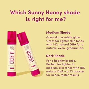 Coco & Eve Sunny Honey Bronzing Face Drops for Tan Glow