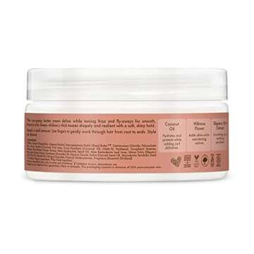 Shea Moisture Kids Coconut & Hibiscus Curling Butter Cream with Shea Butter, Coconut Milk & Oil - An...