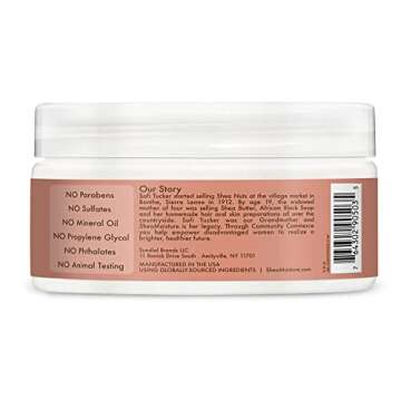 Shea Moisture Kids Coconut & Hibiscus Curling Butter Cream with Shea Butter, Coconut Milk & Oil - Anti-Frizz Hair Care for Kids' Curly Hair (2 Pack - 8 Oz Each)