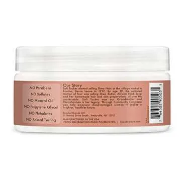 Shea Moisture Kids Coconut & Hibiscus Curling Butter Cream with Shea Butter, Coconut Milk & Oil - Anti-Frizz Hair Care for Kids' Curly Hair (2 Pack - 8 Oz Each)