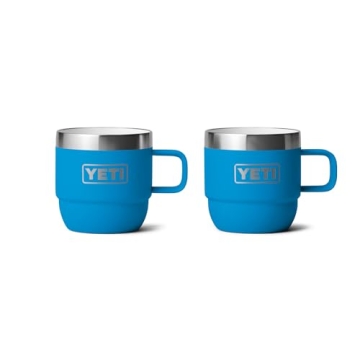 YETI Rambler 6 oz Stackable Mug: Stylish Coffee & Espresso Mugs
